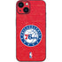 NBA Philadelphia 76ers Distressed iPhone 14 Plus Skin
