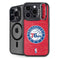 NBA Philadelphia 76ers Distressed iPhone 14 Pro Max Kickstand Case