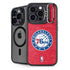 NBA Philadelphia 76ers Distressed iPhone 14 Pro Max Kickstand Case