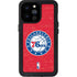 NBA Philadelphia 76ers Distressed iPhone 14 Pro Max Waterproof Case