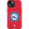 NBA Philadelphia 76ers Distressed iPhone 15 Impact Case