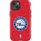 NBA Philadelphia 76ers Distressed iPhone 15 Plus Impact Case