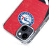 NBA Philadelphia 76ers Distressed iPhone 15 Plus MagSafe Case