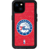NBA Philadelphia 76ers Distressed iPhone 15 Plus Waterproof Case