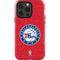 NBA Philadelphia 76ers Distressed iPhone 15 Pro Impact Case