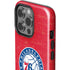 NBA Philadelphia 76ers Distressed iPhone 15 Pro Impact Case