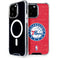 NBA Philadelphia 76ers Distressed iPhone 15 Pro Max MagSafe Case