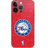 NBA Philadelphia 76ers Distressed iPhone 15 Pro Skin