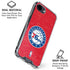 NBA Philadelphia 76ers Distressed iPhone 16e Clear Case