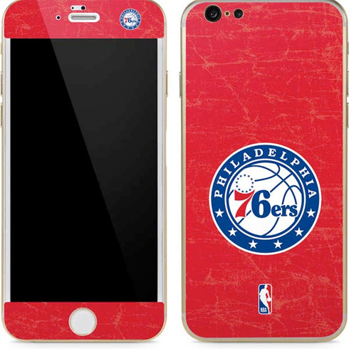 NBA Philadelphia 76ers Distressed iPhone 6/6s Skin