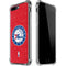 NBA Philadelphia 76ers Distressed iPhone 7/8 Plus Clear Case