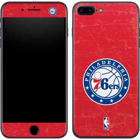 NBA Philadelphia 76ers Distressed iPhone 7 Plus Skin