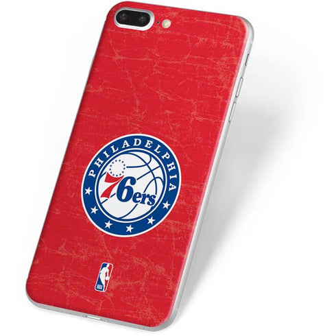 NBA Philadelphia 76ers Distressed iPhone 7 Plus Skin