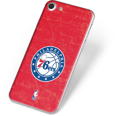 NBA Philadelphia 76ers Distressed iPhone 7 Skin