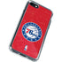 NBA Philadelphia 76ers Distressed iPhone SE (2nd & 3rd Gen) Clear Case