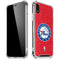 NBA Philadelphia 76ers Distressed iPhone XR Clear Case