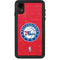 NBA Philadelphia 76ers Distressed iPhone XR Waterproof Case