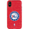 NBA Philadelphia 76ers Distressed iPhone XS Pro Case