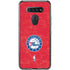 NBA Philadelphia 76ers Distressed LG K51/Q51 Clear Case
