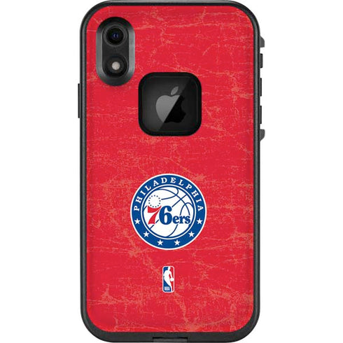 NBA Philadelphia 76ers Distressed LifeProof Fre iPhone Skin