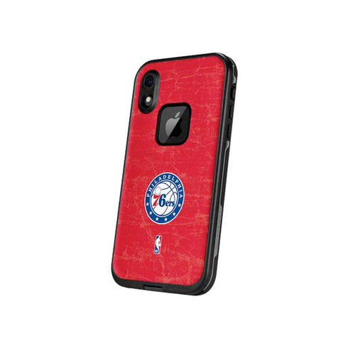 NBA Philadelphia 76ers Distressed LifeProof Fre iPhone Skin