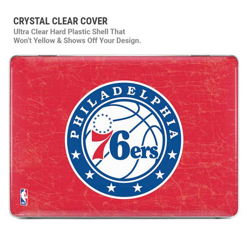 NBA Philadelphia 76ers Distressed MacBook Air 15in (2023-2025) Case plus Skin