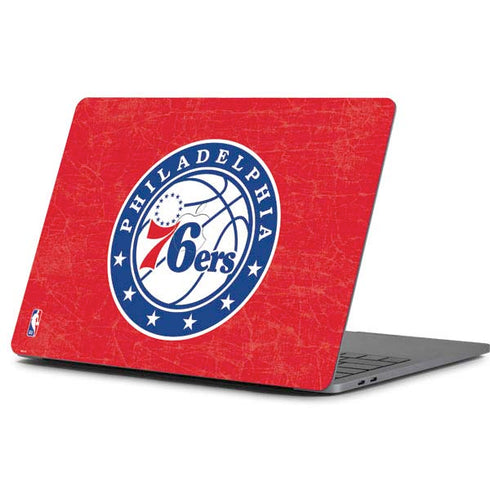 NBA Philadelphia 76ers Distressed Apple MacBook Pro 13-inch Skin