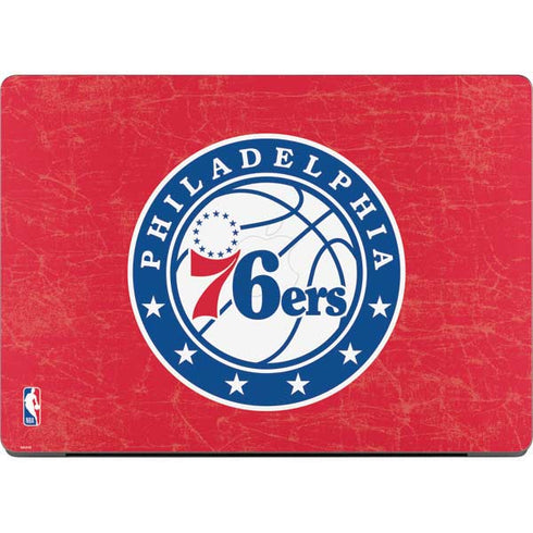 NBA Philadelphia 76ers Distressed MacBook Pro 14in (2021-24) Skin