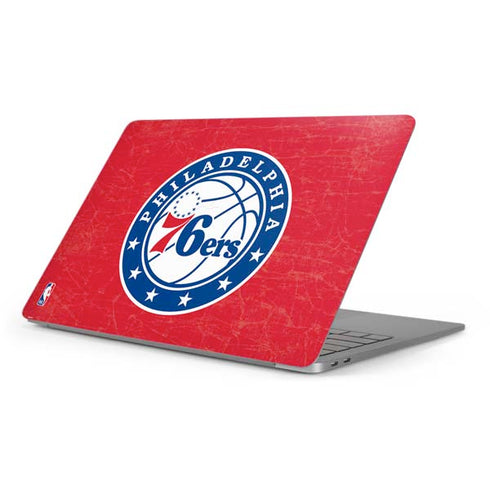NBA Philadelphia 76ers Distressed Apple MacBook Pro 16-inch Skin