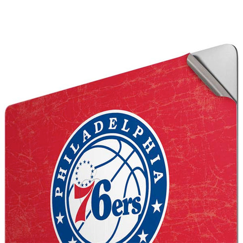 NBA Philadelphia 76ers Distressed Apple MacBook Pro 16-inch Skin