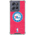 NBA Philadelphia 76ers Distressed Moto G 5G (2025) Clear Case