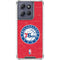 NBA Philadelphia 76ers Distressed Moto G Play 5G (2025) Clear Case