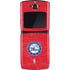 NBA Philadelphia 76ers Distressed Motorola RAZR Skin