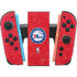 NBA Philadelphia 76ers Distressed Nintendo Switch 2 (2025) Joy-Con Controller Skin