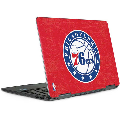 NBA Philadelphia 76ers Distressed Notebook 9 Pro 13in (2017) Skin