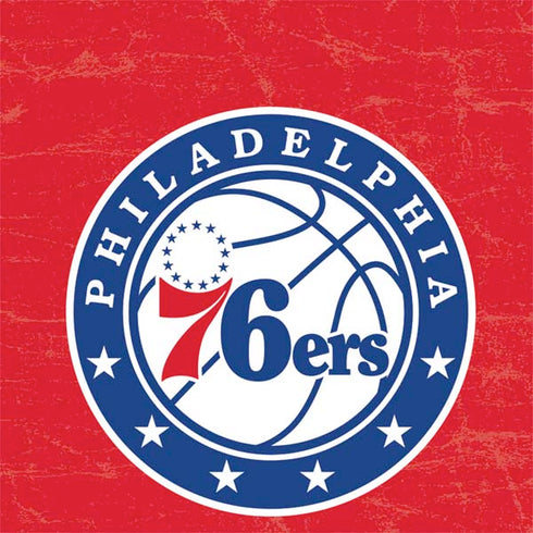 NBA Philadelphia 76ers Distressed Otterbox Commuter Galaxy Skin
