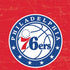 NBA Philadelphia 76ers Distressed Otterbox Commuter Galaxy Skin