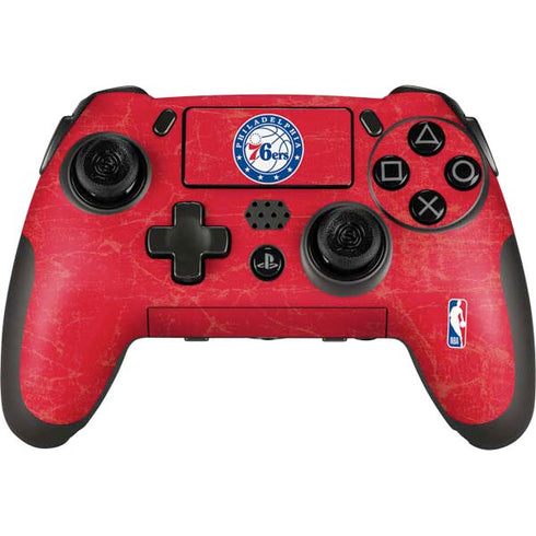 NBA Philadelphia 76ers Distressed PlayStation Scuf Vantage 2 Controller Skin