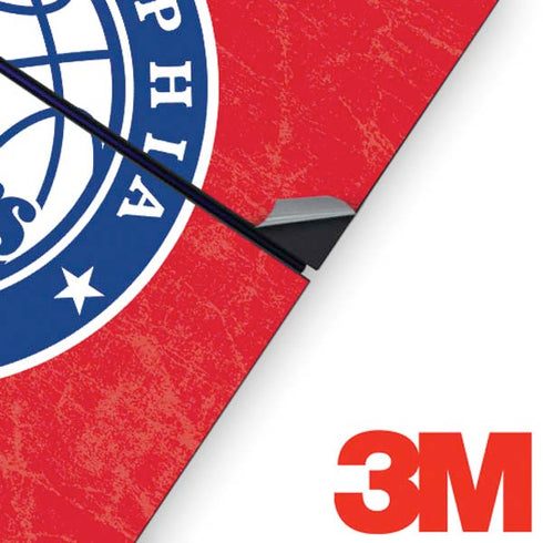 NBA Philadelphia 76ers Distressed PS4 Console and Controller Bundle Skin