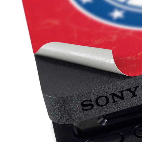 NBA Philadelphia 76ers Distressed PS4 Pro Bundle Skin