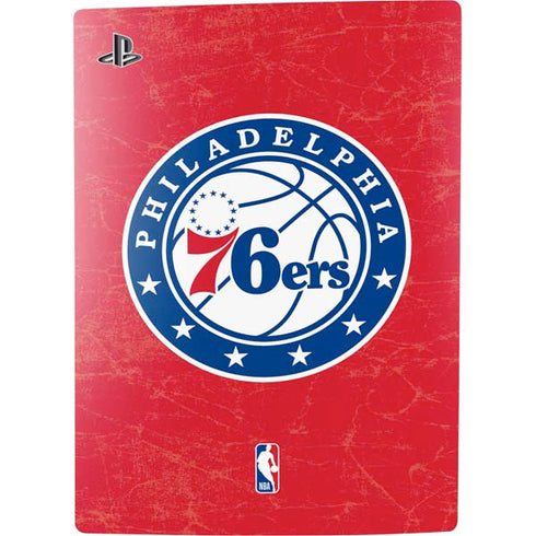 NBA Philadelphia 76ers Distressed PS5 Digital Edition Bundle Skin