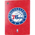NBA Philadelphia 76ers Distressed PS5 Digital Edition Console Skin