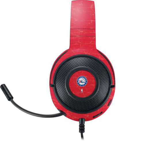 NBA Philadelphia 76ers Distressed Razer Kraken X Skin