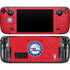 NBA Philadelphia 76ers Distressed Steam Deck Handheld Gaming Computer OLED Skin
