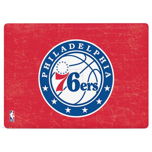 NBA Philadelphia 76ers Distressed Surface Laptop 3 13.5in Skin