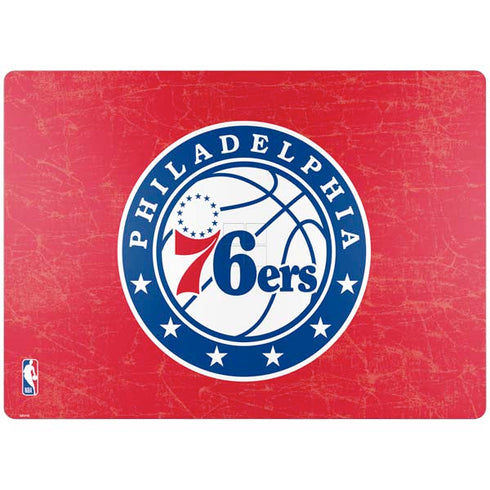 NBA Philadelphia 76ers Distressed Surface Laptop 4 15in Skin