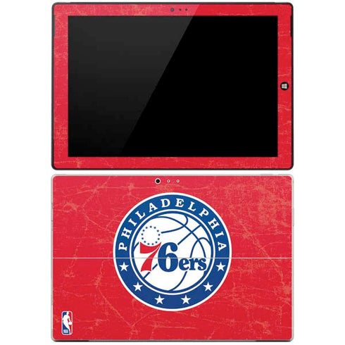 NBA Philadelphia 76ers Distressed Surface Pro 3 Skin