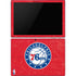 NBA Philadelphia 76ers Distressed Surface Pro 6 Skin
