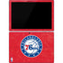 NBA Philadelphia 76ers Distressed Surface Pro 7 Skin
