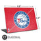 NBA Philadelphia 76ers Distressed Universal Laptop 11in (8.8 x 6.2in) Skin